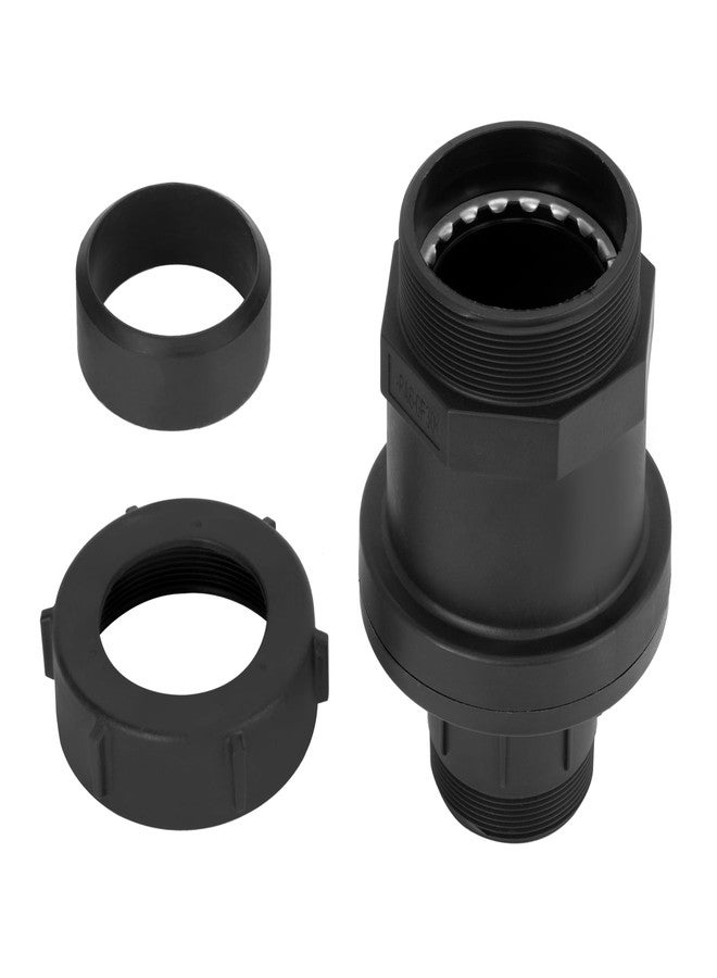 BOMGIE 2'' Check Valve Connector for Sump/Sewage Pump, without Clamps, Easy Instal - Image 5